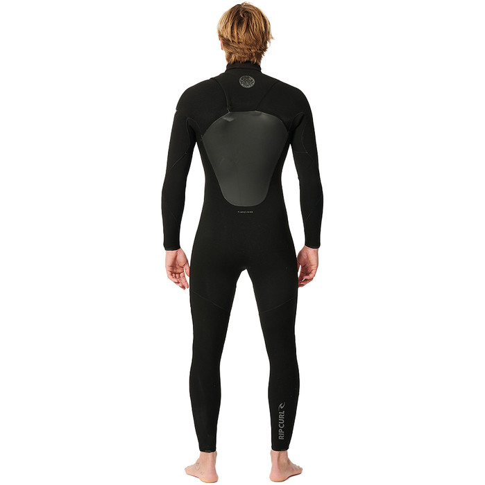 2024 Rip Curl Hombres Flashbomb 4/3mm Chest Zip Neopreno 14KMFS - Black